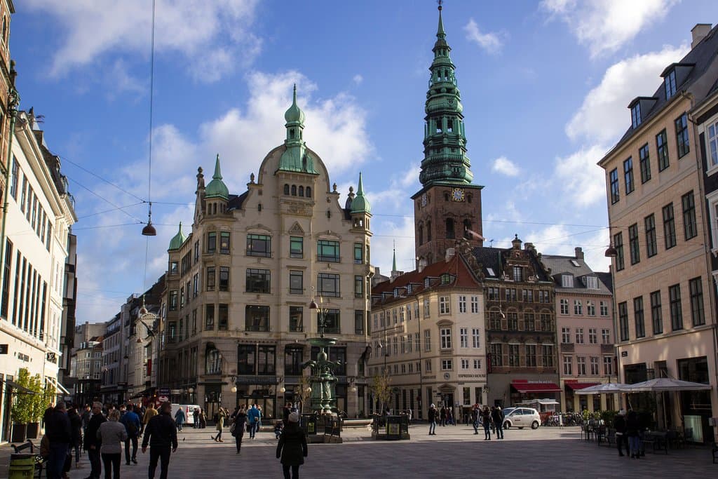 Widok na Amagertorv