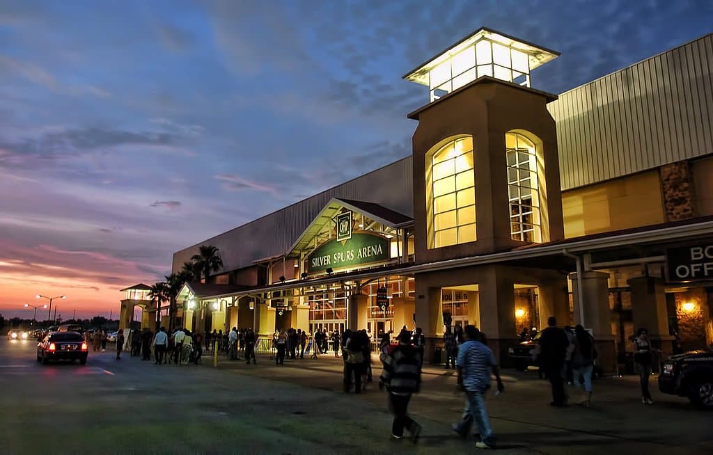 The Silver Spurs Arena at Osceola Heritage Park 