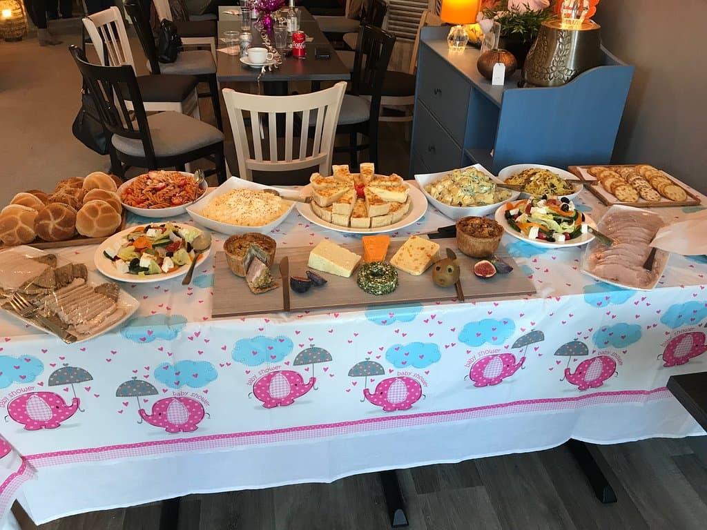 Baby shower buffet