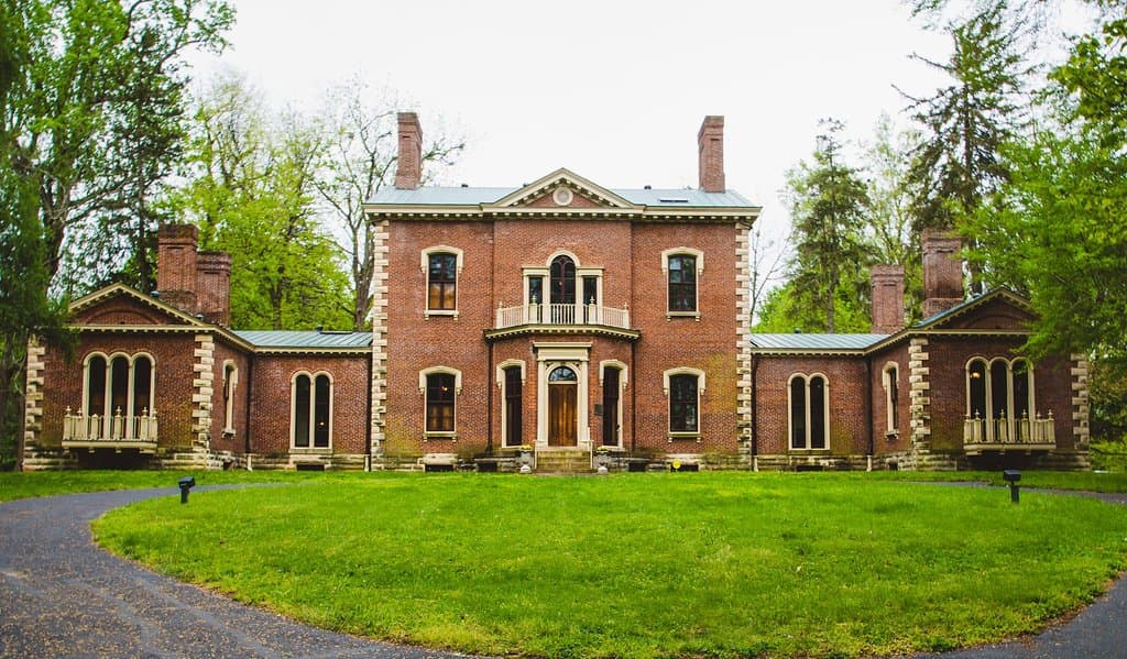 Ashland, The Henry Clay Estate as viewed from the front circle.