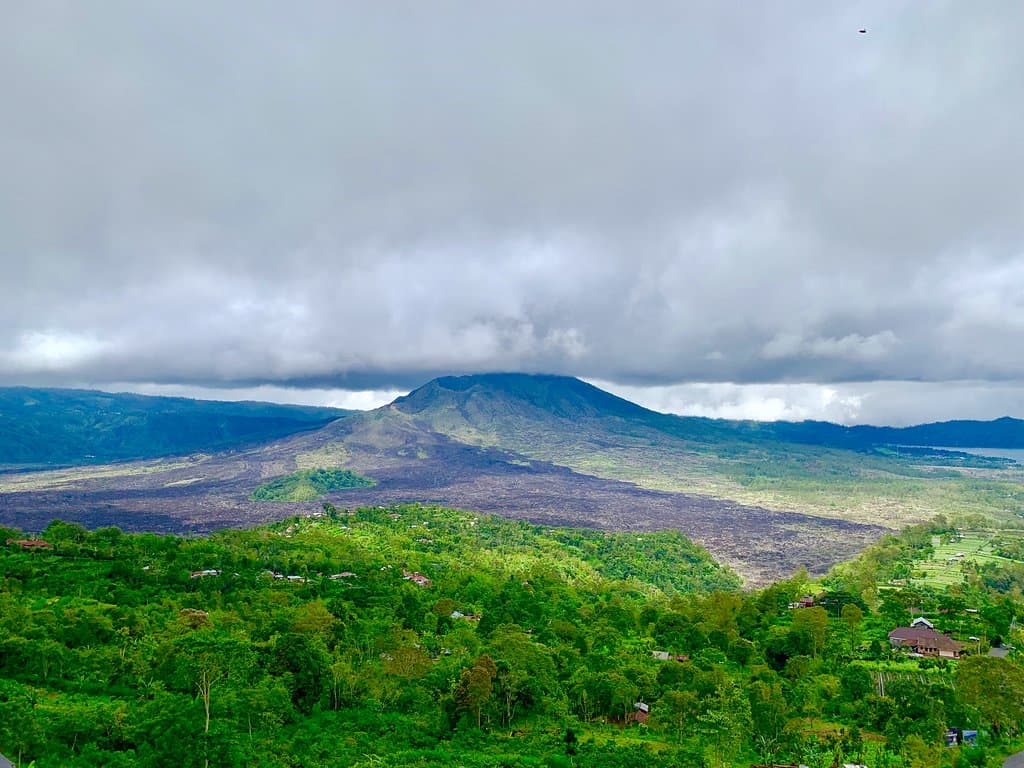Mt Batur and Lake Batur