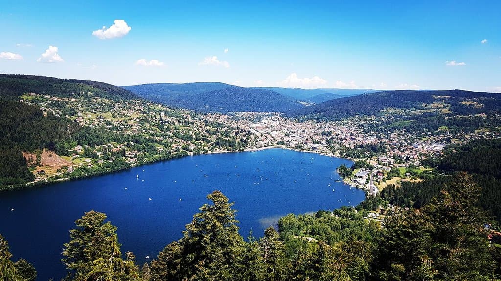 Depuis le point du vue