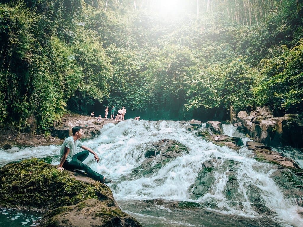 Goa Rang Reng waterfall is nice place to visit speacially for people do meditation more quite and just 15 minutes from kanto lampo waterfall
