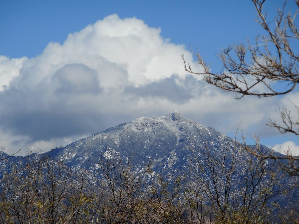 There are times when the observatory is socked in - still beautiful.