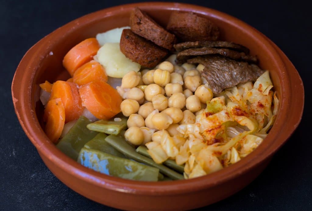 Cocido vegano