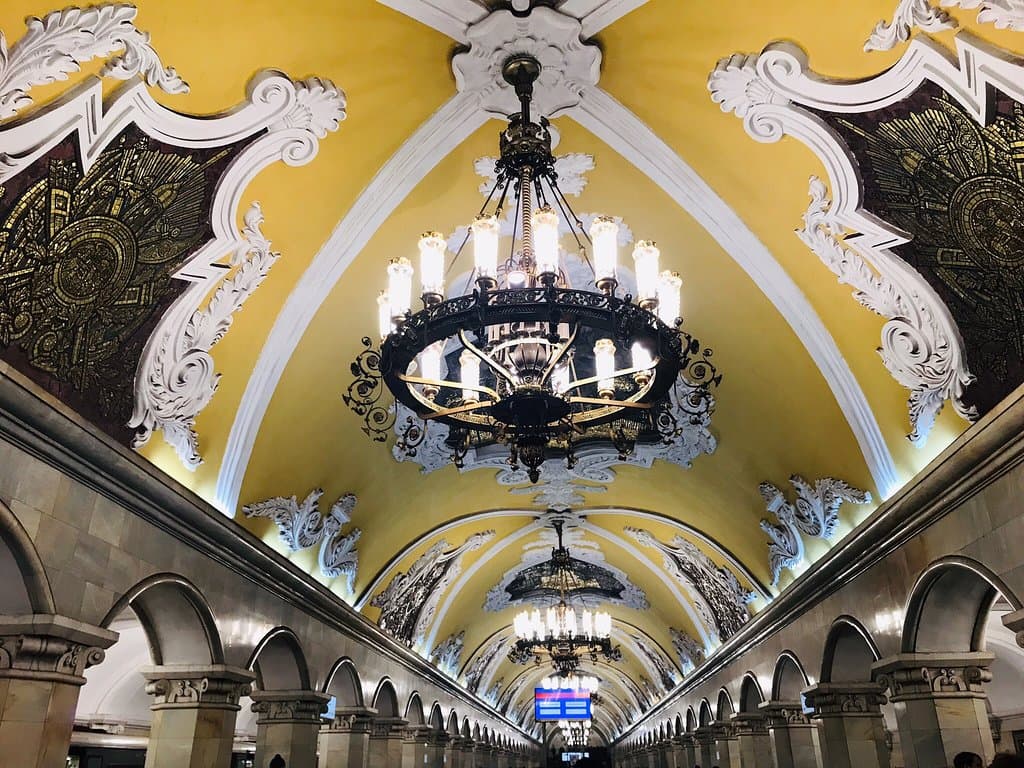 Komsomolskaya Square (Three Stations) Moscow