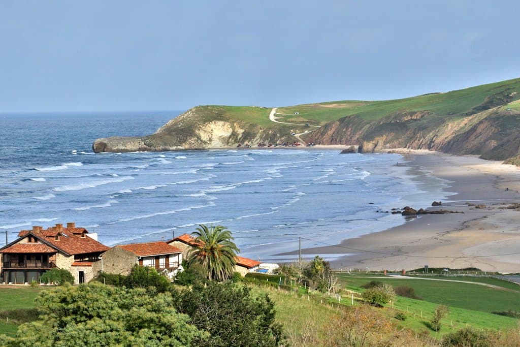 View from above to Playa Meron