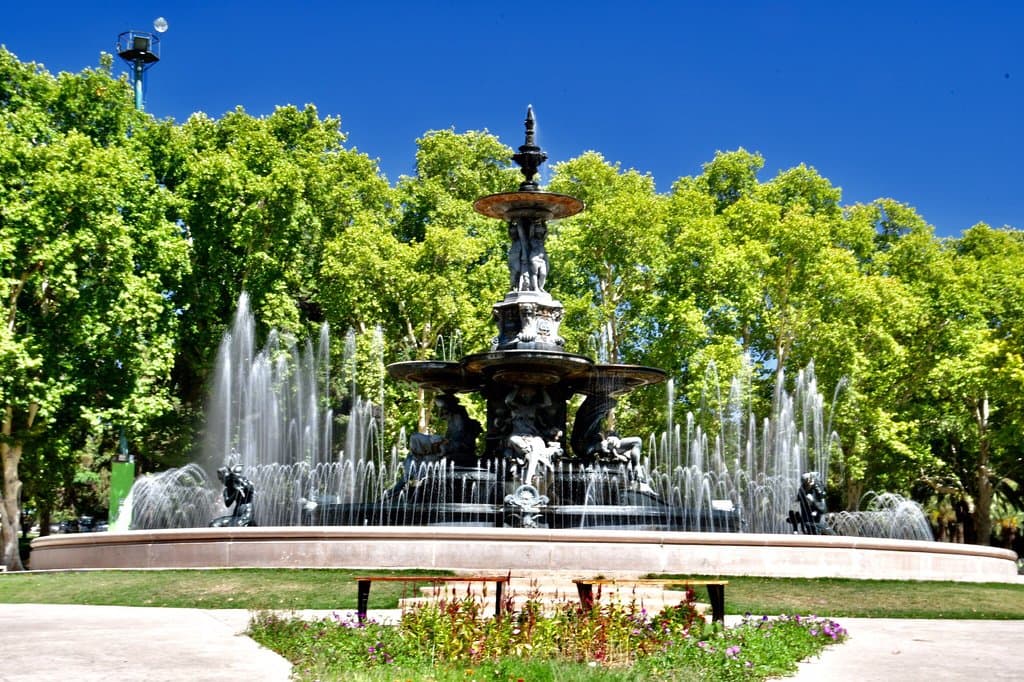 Lago del Parque San Martín