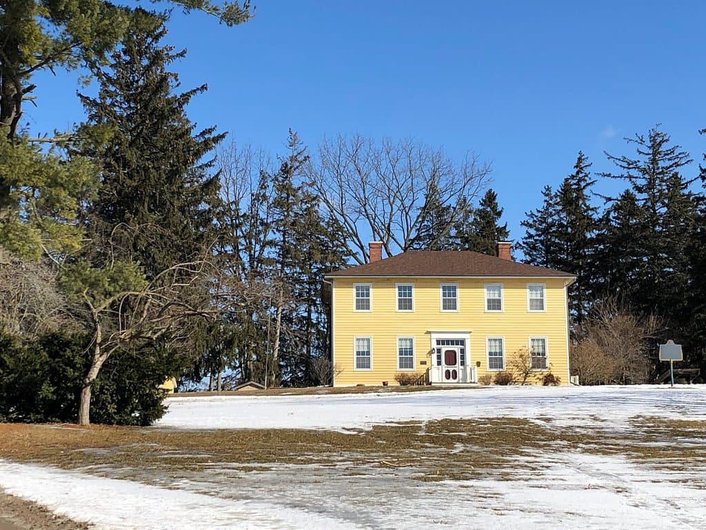 This quaint museum is situated in a quiet community in the north end of Brantford.  The yellow 19th century farmhouse sits on a generous piece of land along with silos and a workshop.   There’s a quiet serenity here.