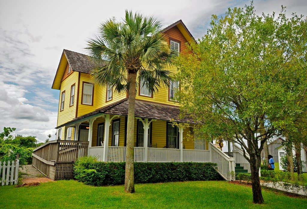 The famous Riddle House