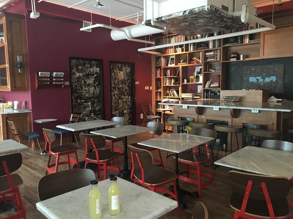 morning coffee at Subculture