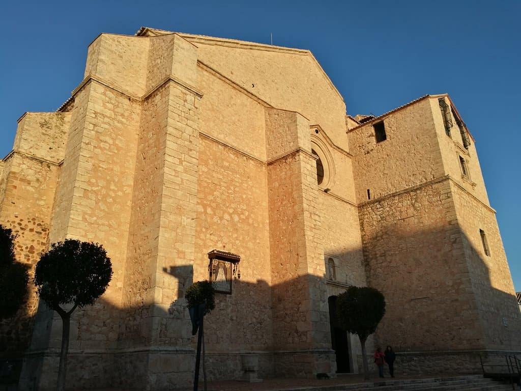 Exterior de la iglesia.