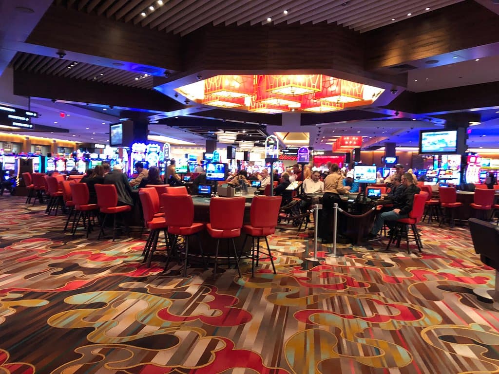 Rivers Casino and Resort - table games area