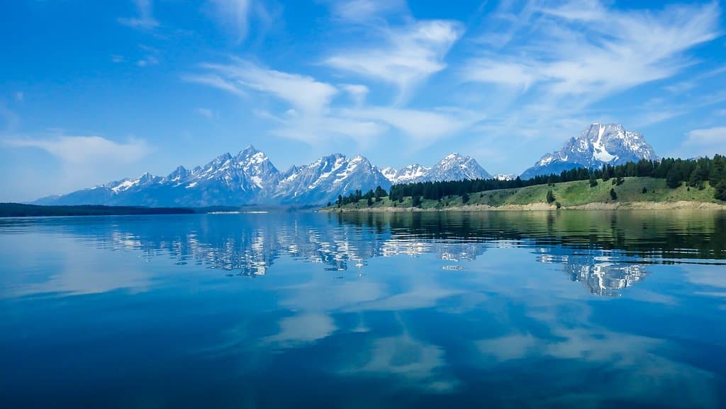 A pristine lake. Just a Beautiful area.