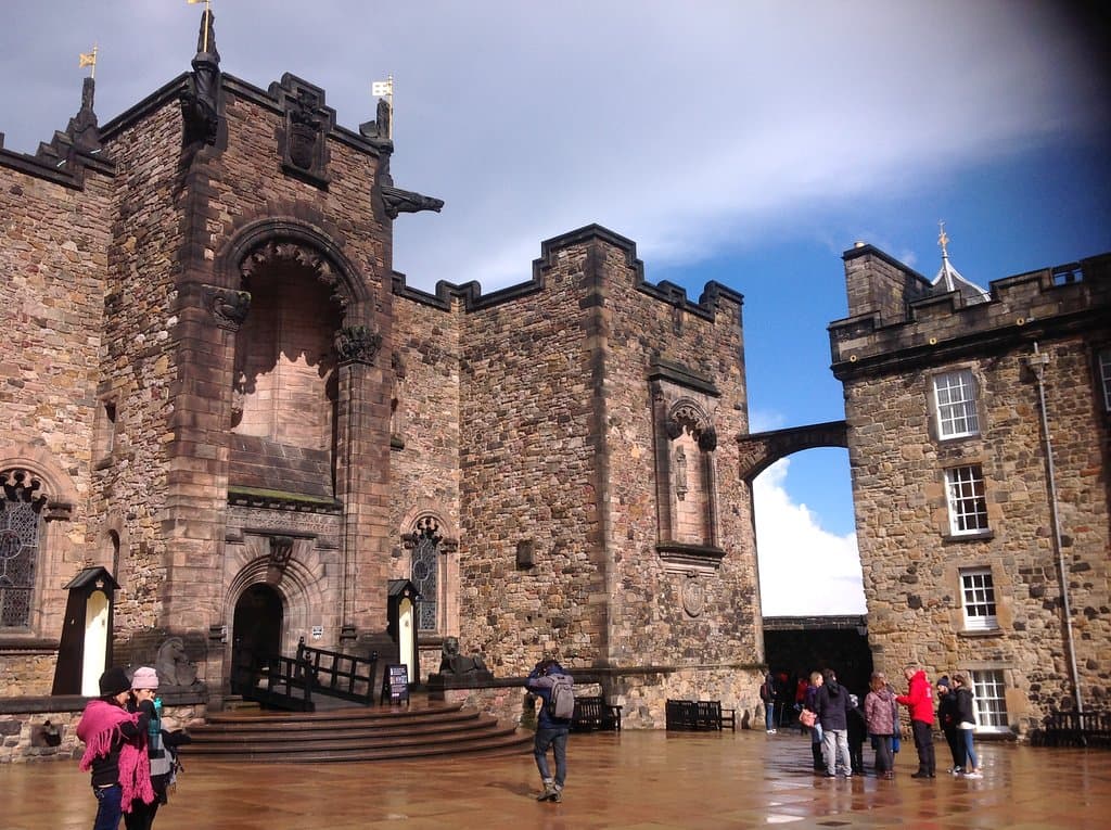 Located at Edinburgh castle 