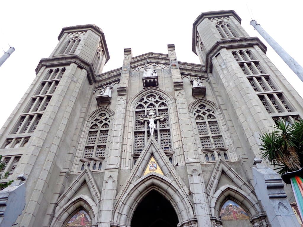 Una iglesia gótica realmente preciosa