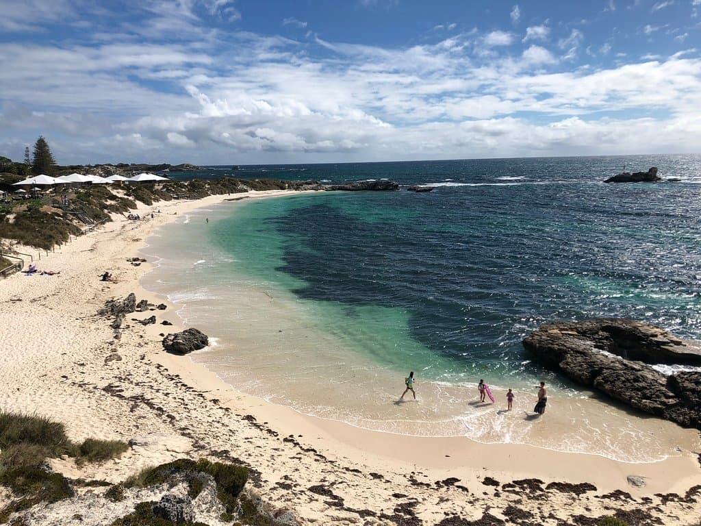 Pinky Beach from Bathurst Lighthouse