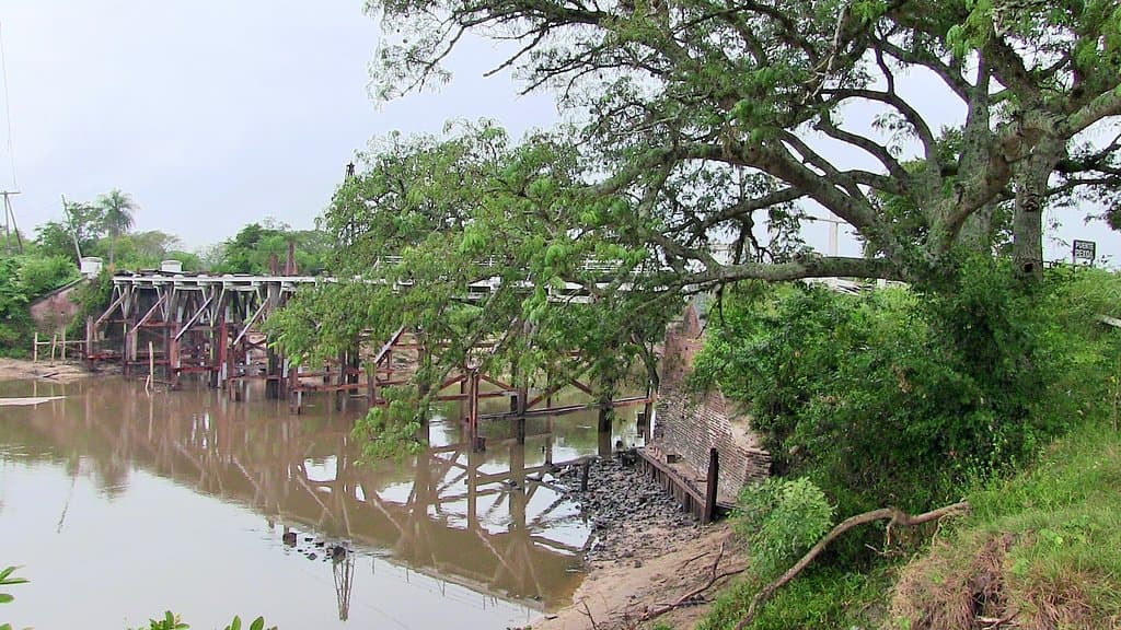 Il ponte in legno