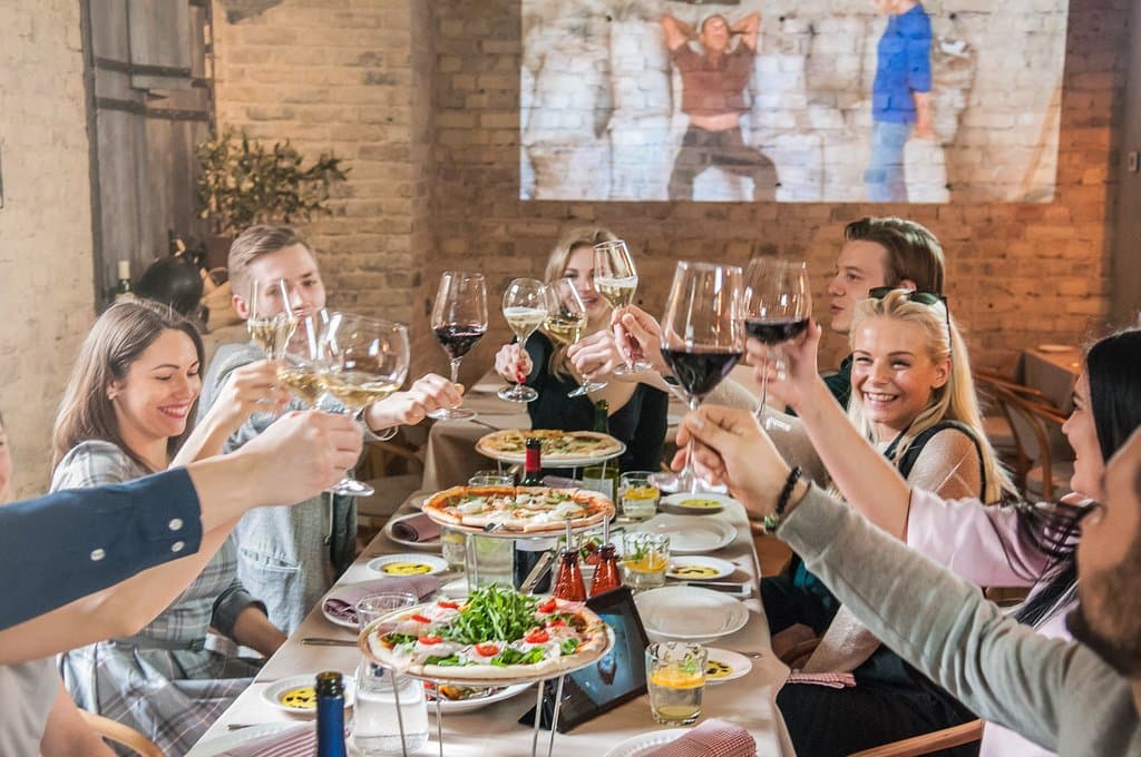 Regardless of the time and the day of the week, create a company from at least 6 people and head to the Italissimo restaurant, where you will enjoy a cornucopia of pleasant emotions, delightful atmosphere and where two pizza bakers from Sicily - Francesco and Mikele - will be waiting for you!

*Just 15 EUR per person and get all you can eat pizza!
** 7,50 EUR for kids!