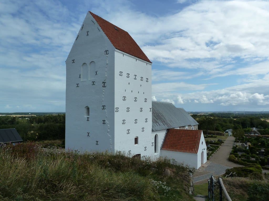 Vennebjerg Kirke i Vennebjerg utanför Hjörring