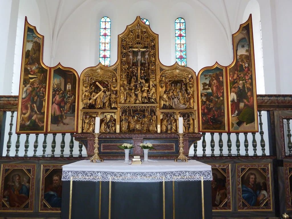 Altarskåpet i Sortebrödre Kirke i Viborg