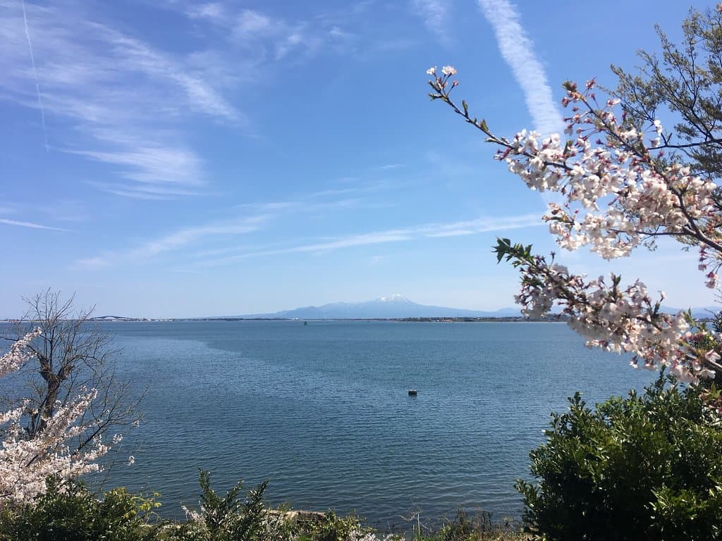 Lake Nakaumi Japan