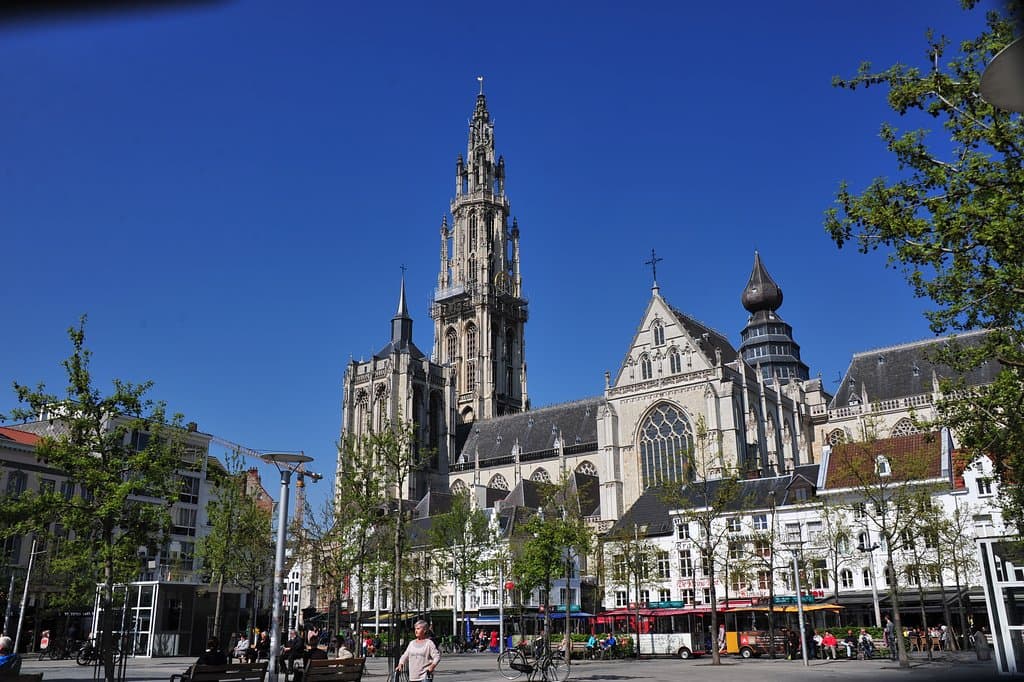 Groenplaats and the Cathedral