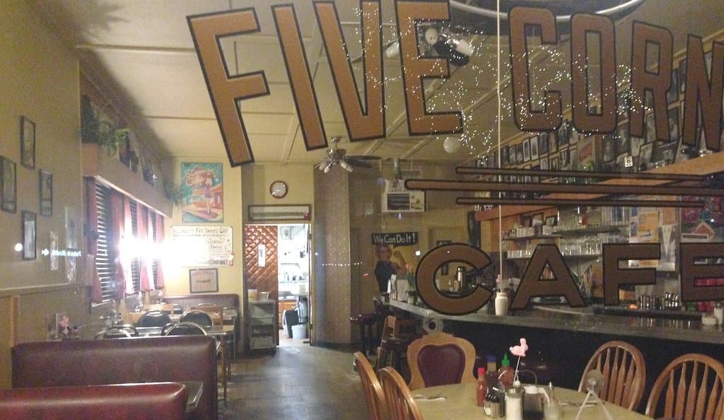An after-hours peek into Five Corners Café - White Rock BC's little vintage Diner