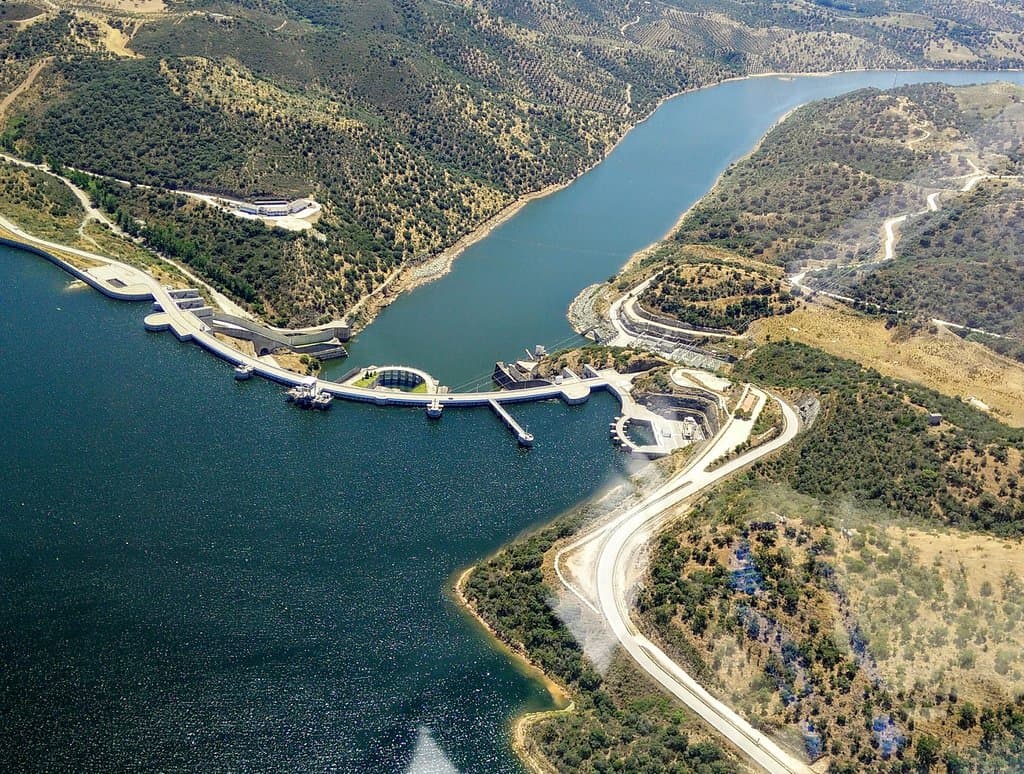 Barragem do Alqueva.