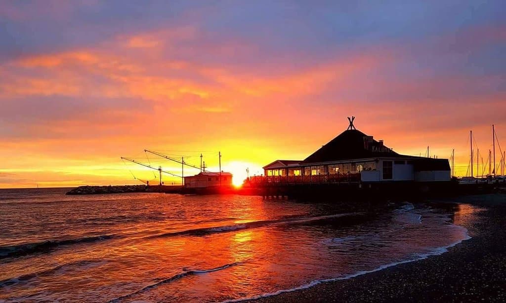 Alba al Kalumet molo nord