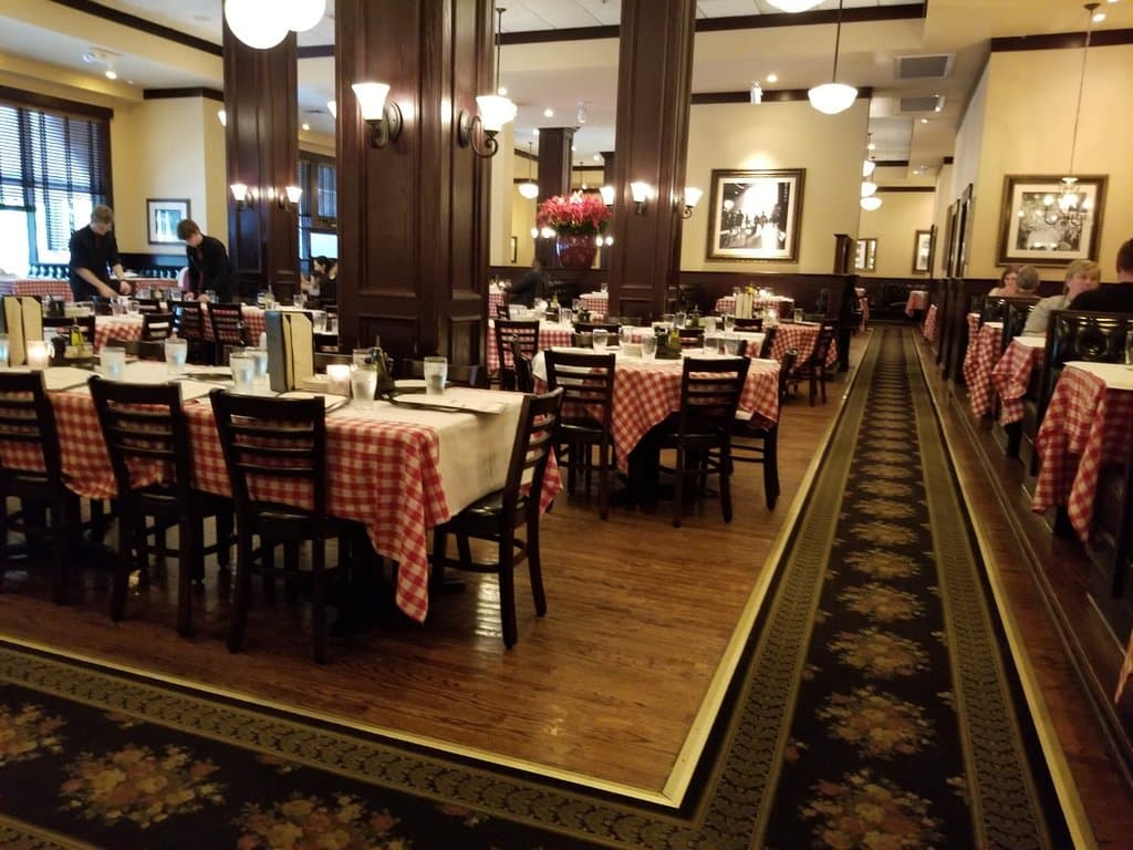 Main dining room. Maggiano's Little Italy, Austin, TX