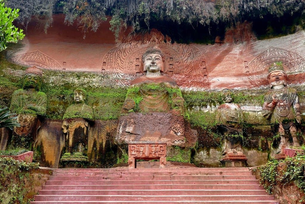 Oriental Buddha Capital. Outdoor displays.