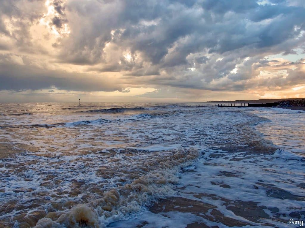 Hornsea Mere and Beach