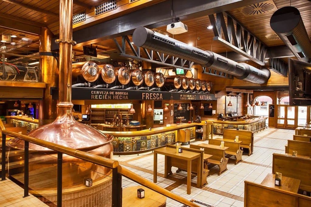 Vista del bar