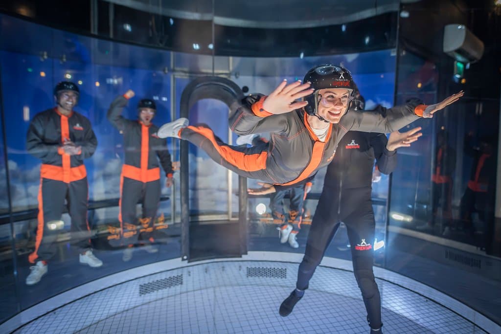 Take the leap and get ready to feel the rush of free fall in our indoor wind tunnel.