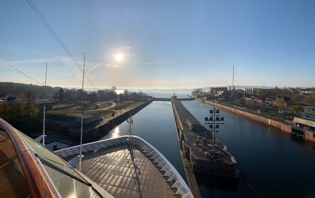 Kiel Canal Locks Holtenau