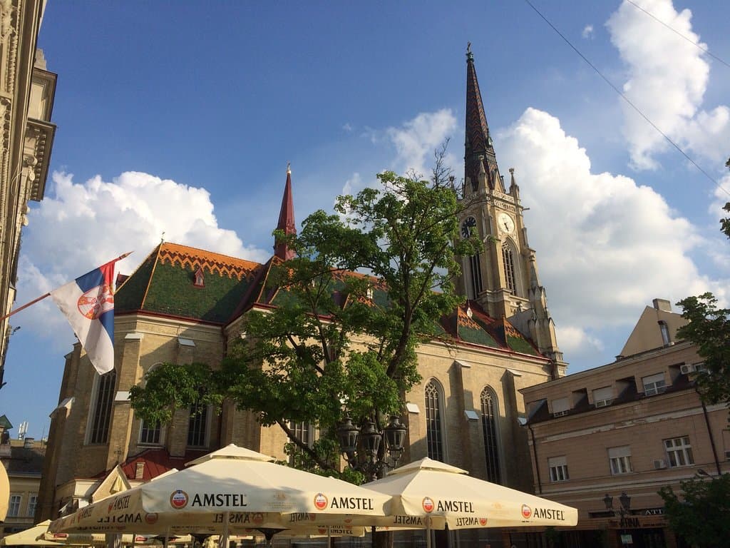 Beautiful hidden square just behind the cathedral.