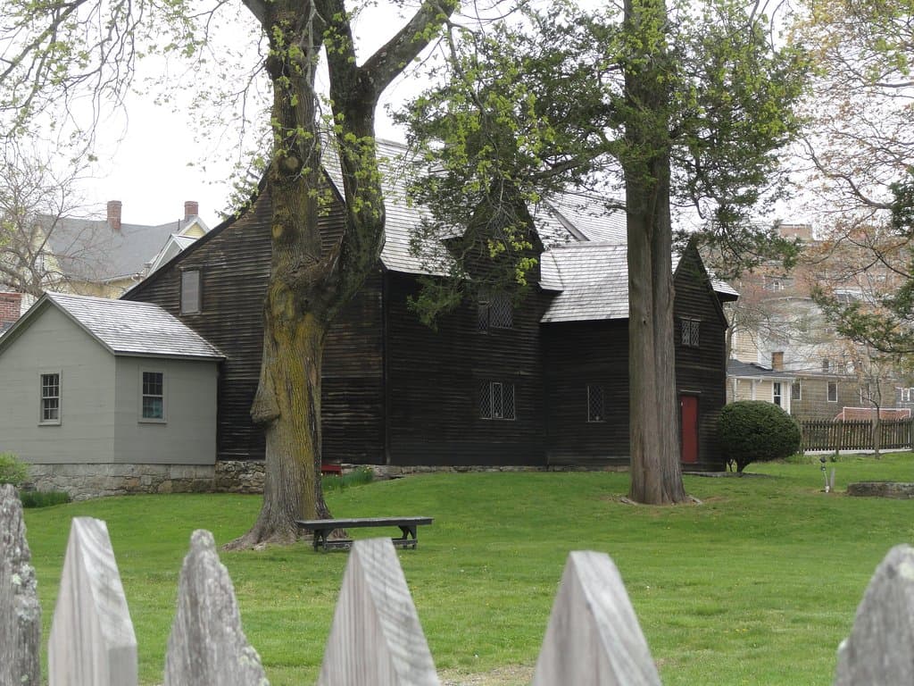 Frame house built first.....