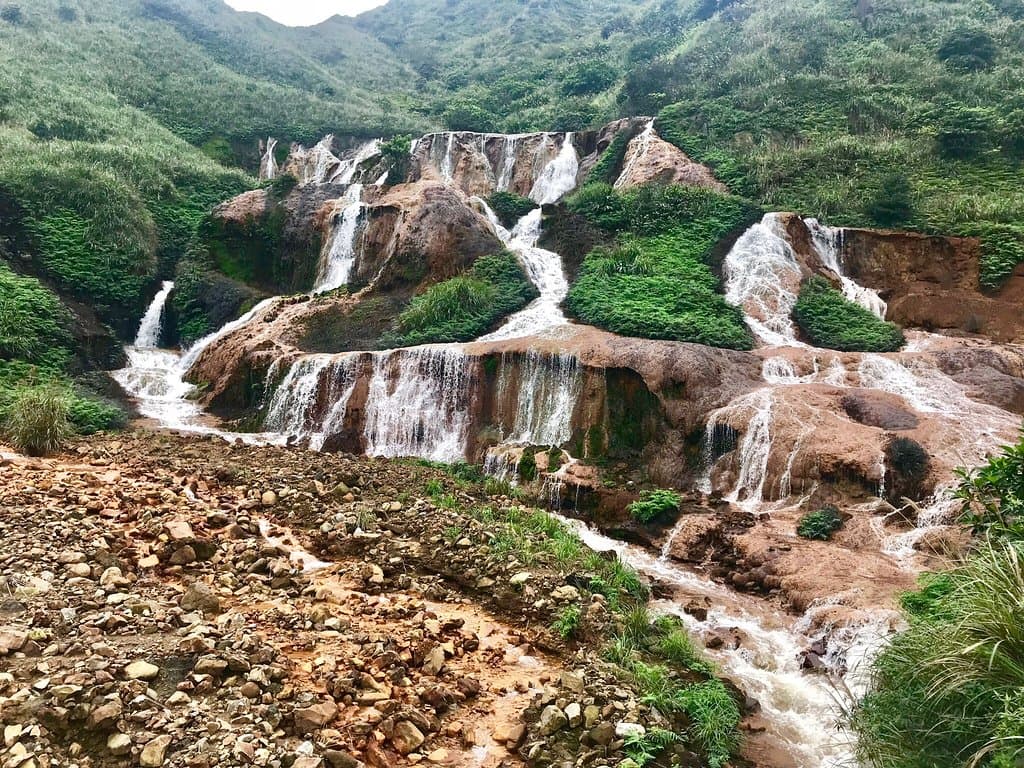 Golden Waterfall Jiufen
