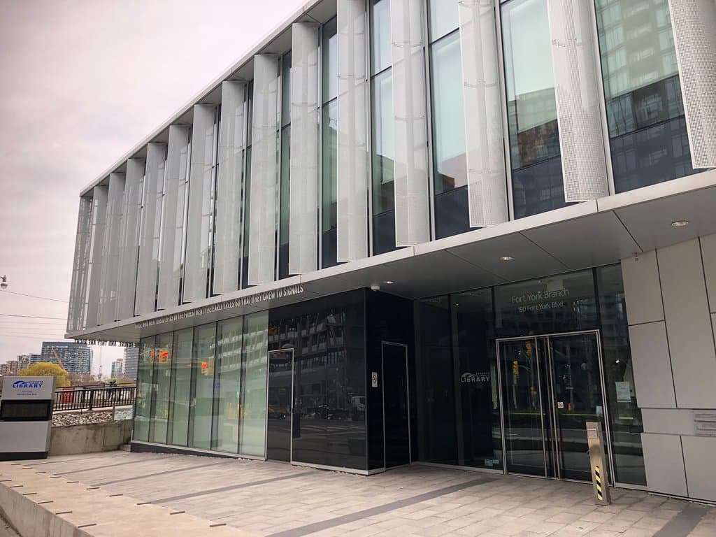 front @Fort York Public Library