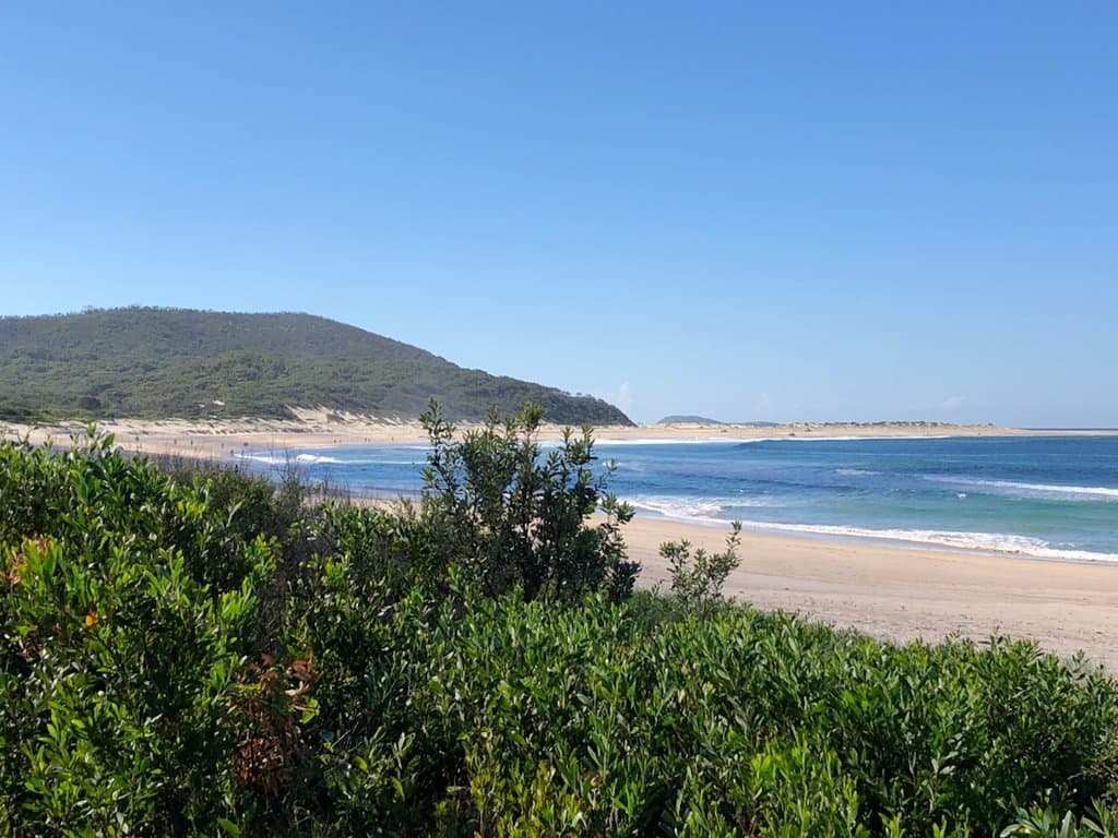 Fingal Bay Australia.  The best kept secret and best ever May 2019 weather