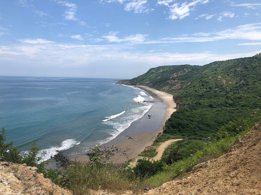 View from the summit.... WOW. Thanks Chris Manta Tour GUides