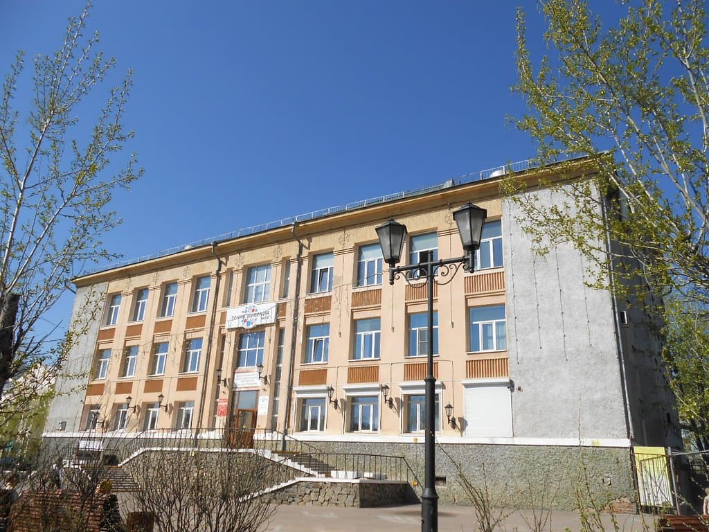 The Library of Science of Pushkin, Chita, Russia.