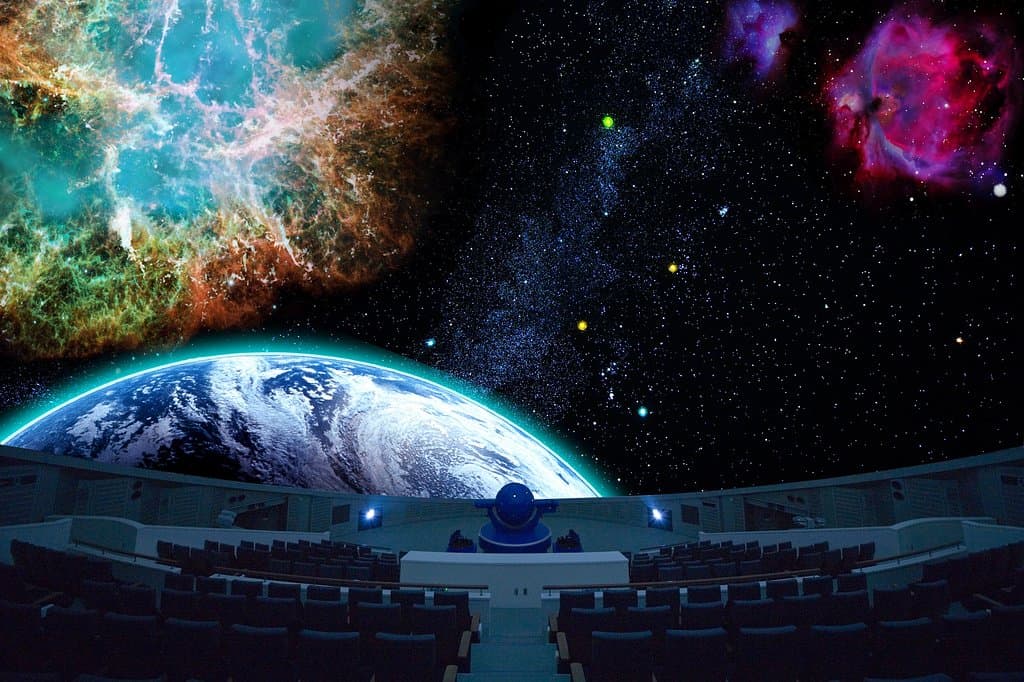 世界最大級のプラネタリウム
