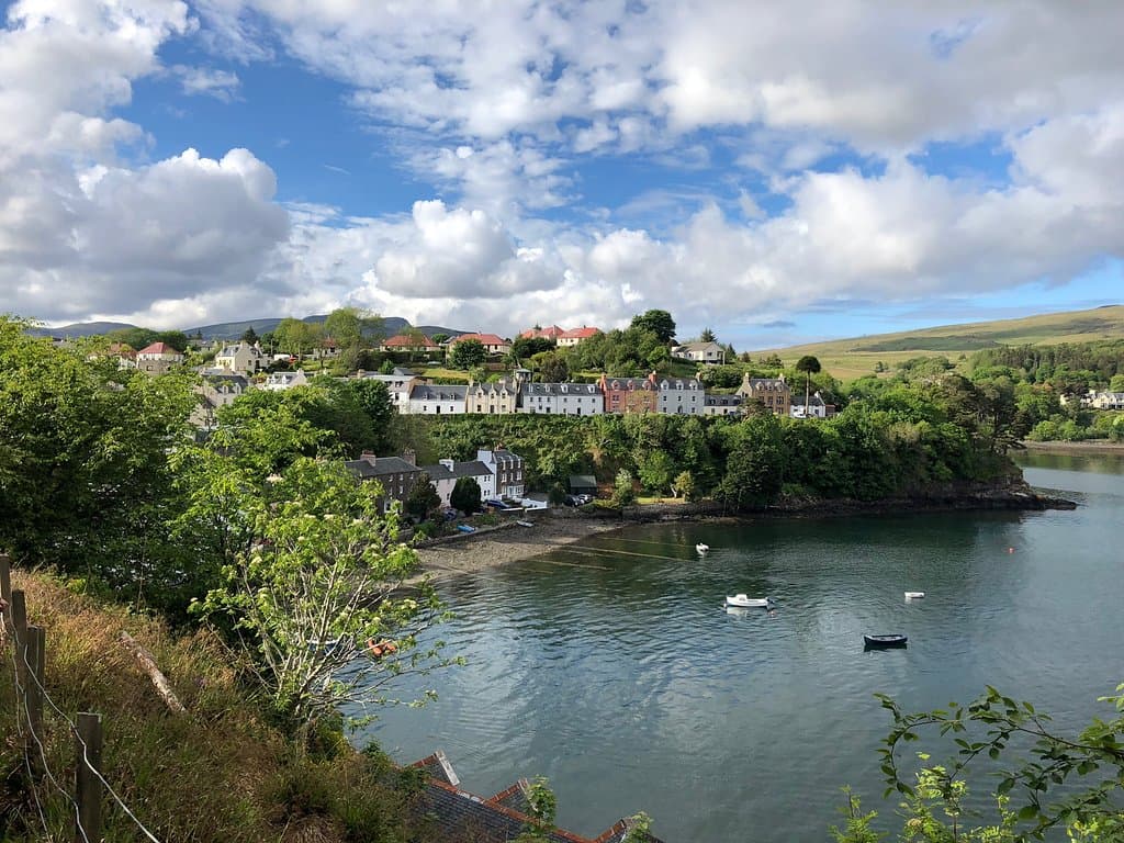 View towards Portree 