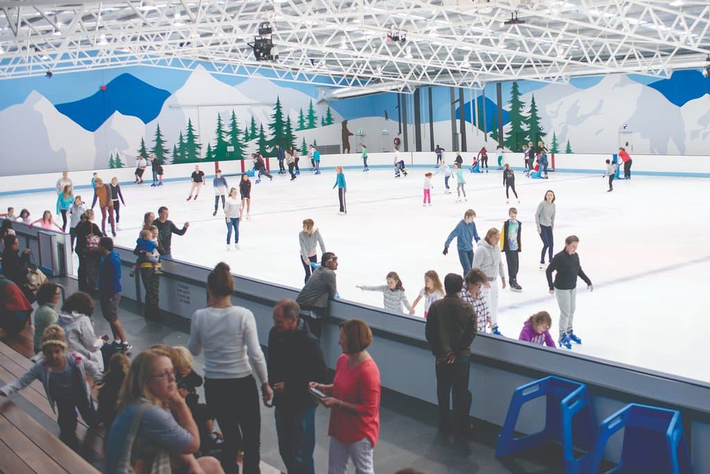 Rink One, our general session rink for public skating.
