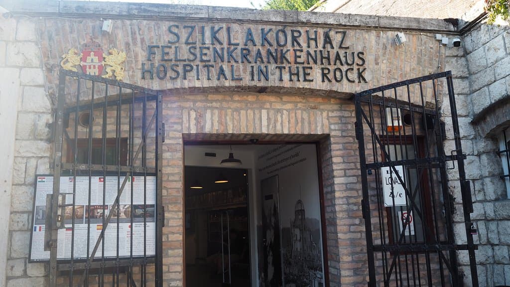 Entrance view. No photos allowed inside. 