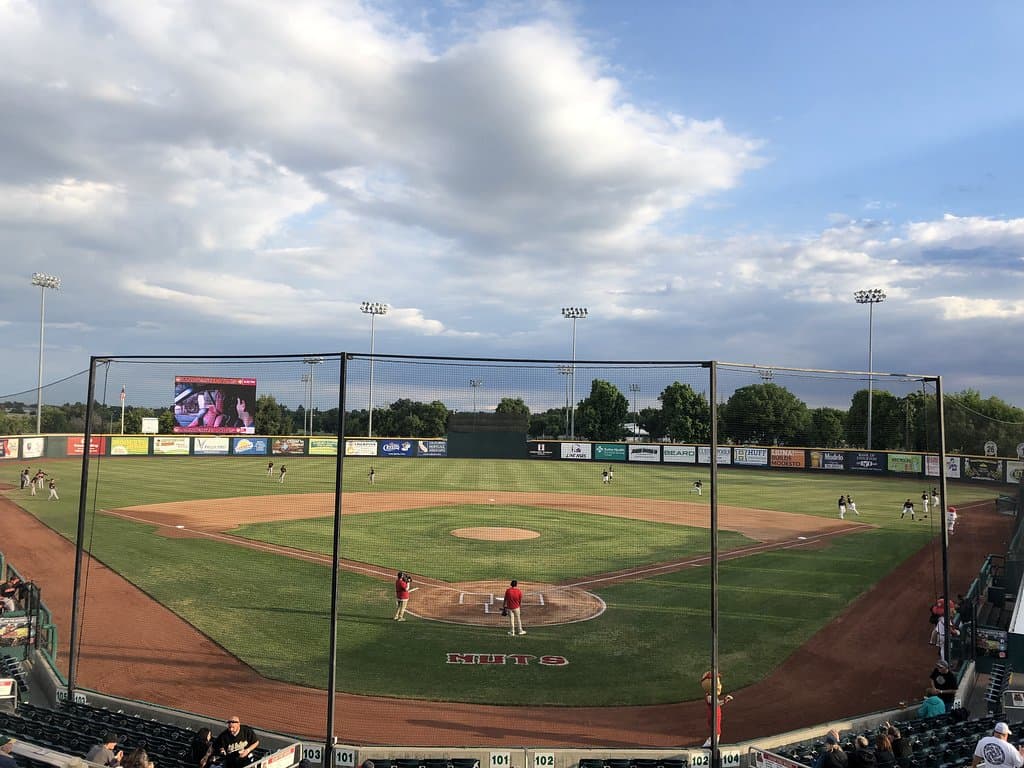 John Thurman Field, San Jose Giants vs Modesto Nuts