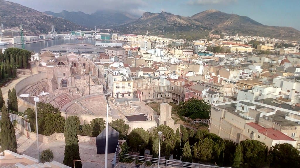 Es una vista del Parque Torres