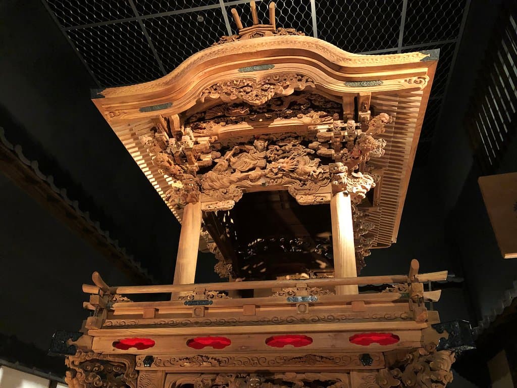 だんじり展示